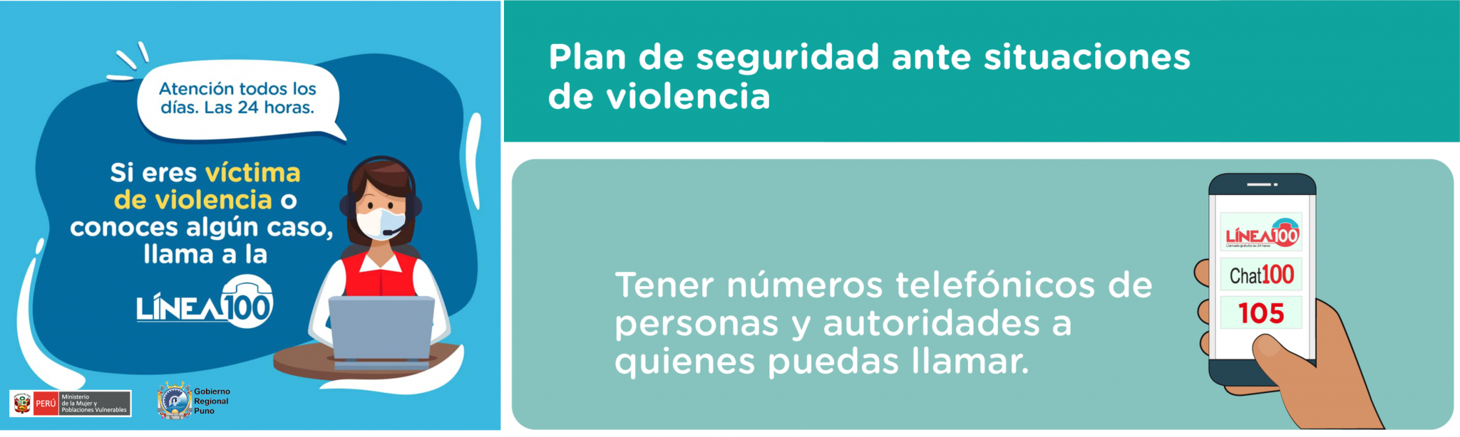 Atención todos los días. Las 24 horas